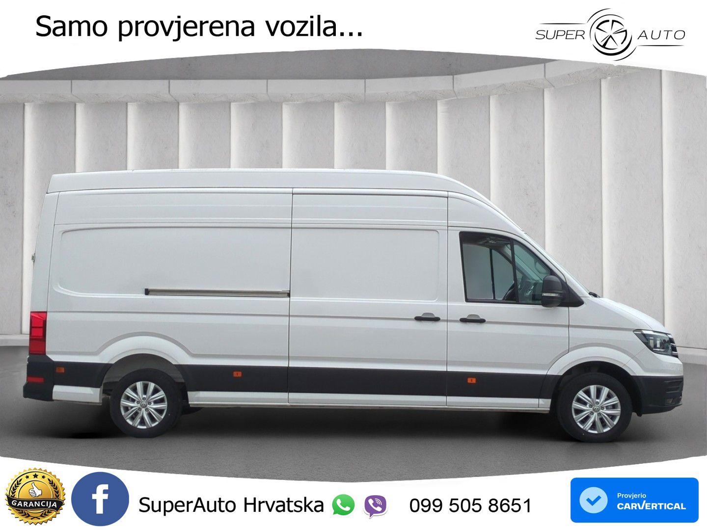 Volkswagen Crafter Kasten LR+Superhoch*Autom ACC R-Kam SHZ 177 KS