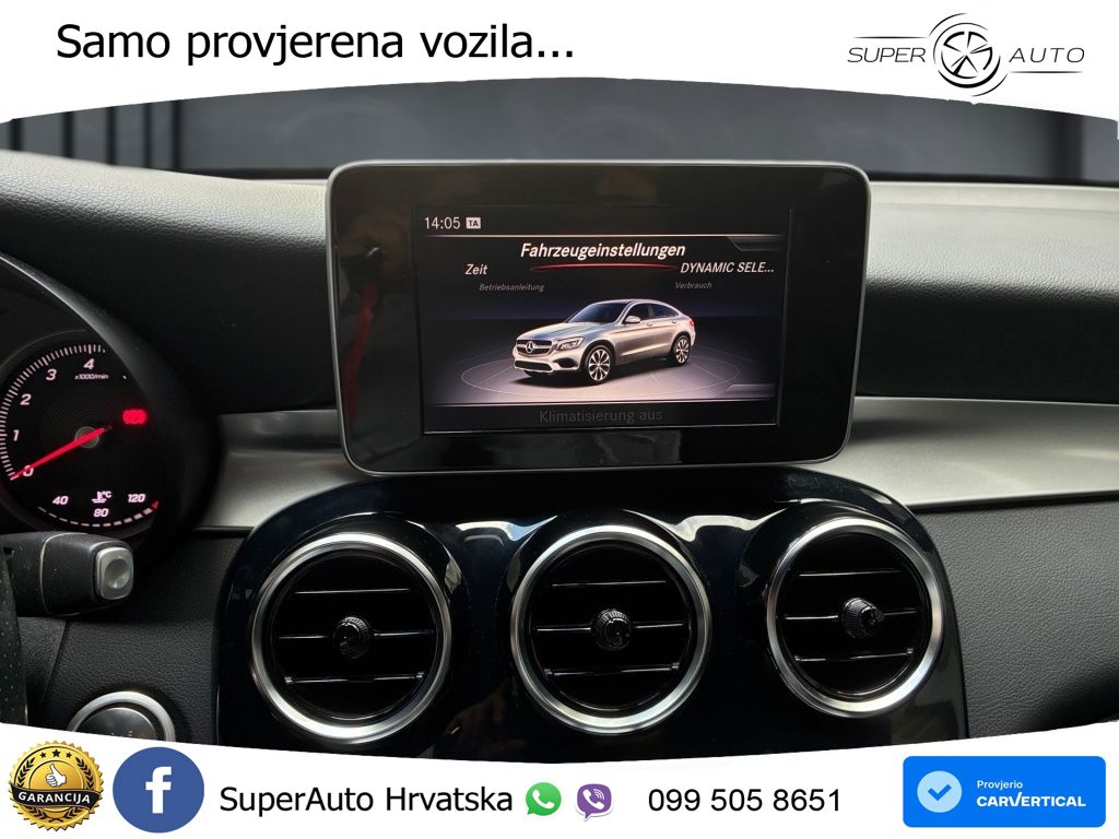 Mercedes GLC Coupe 250 (211 KS) 4MATIC G-TRONIC Night paket