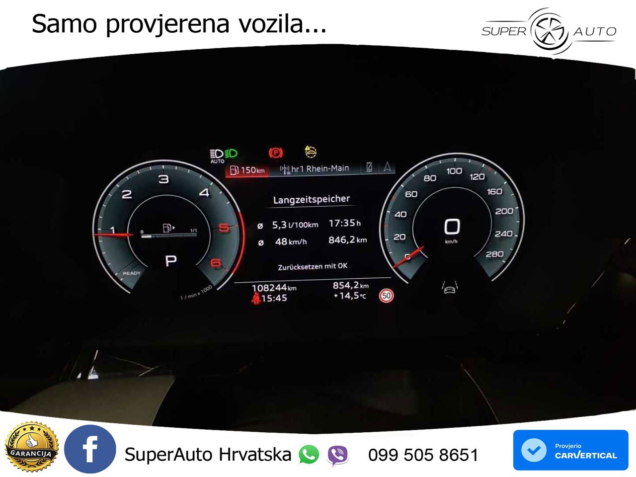 Audi A3 35 TDI (150 KS) S tronic S line LED+GR SJED+ACC