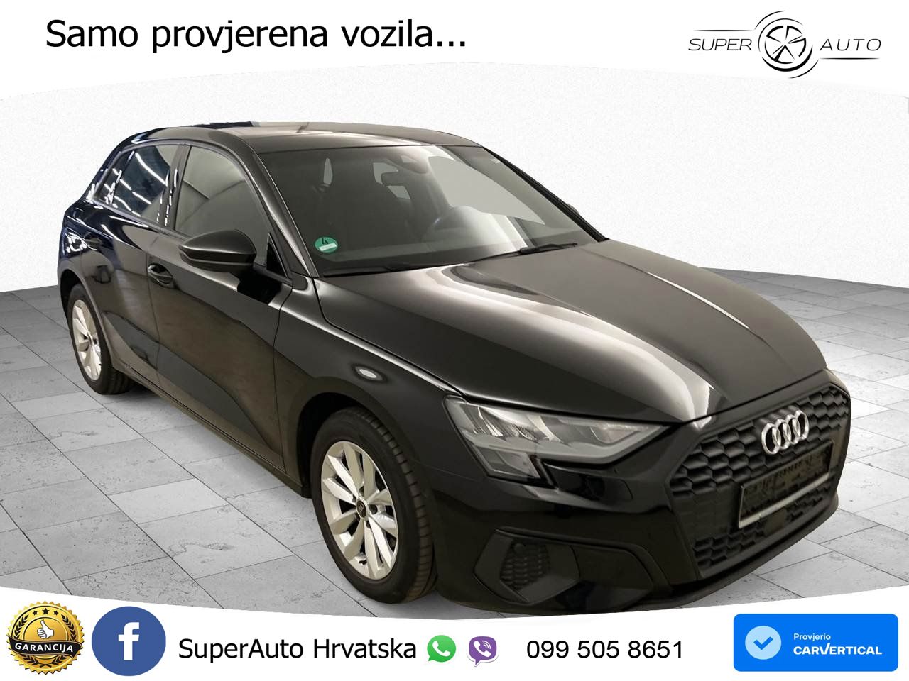 Audi A3 35 TDI (150 KS) S tronic S line LED+GR SJED+ACC