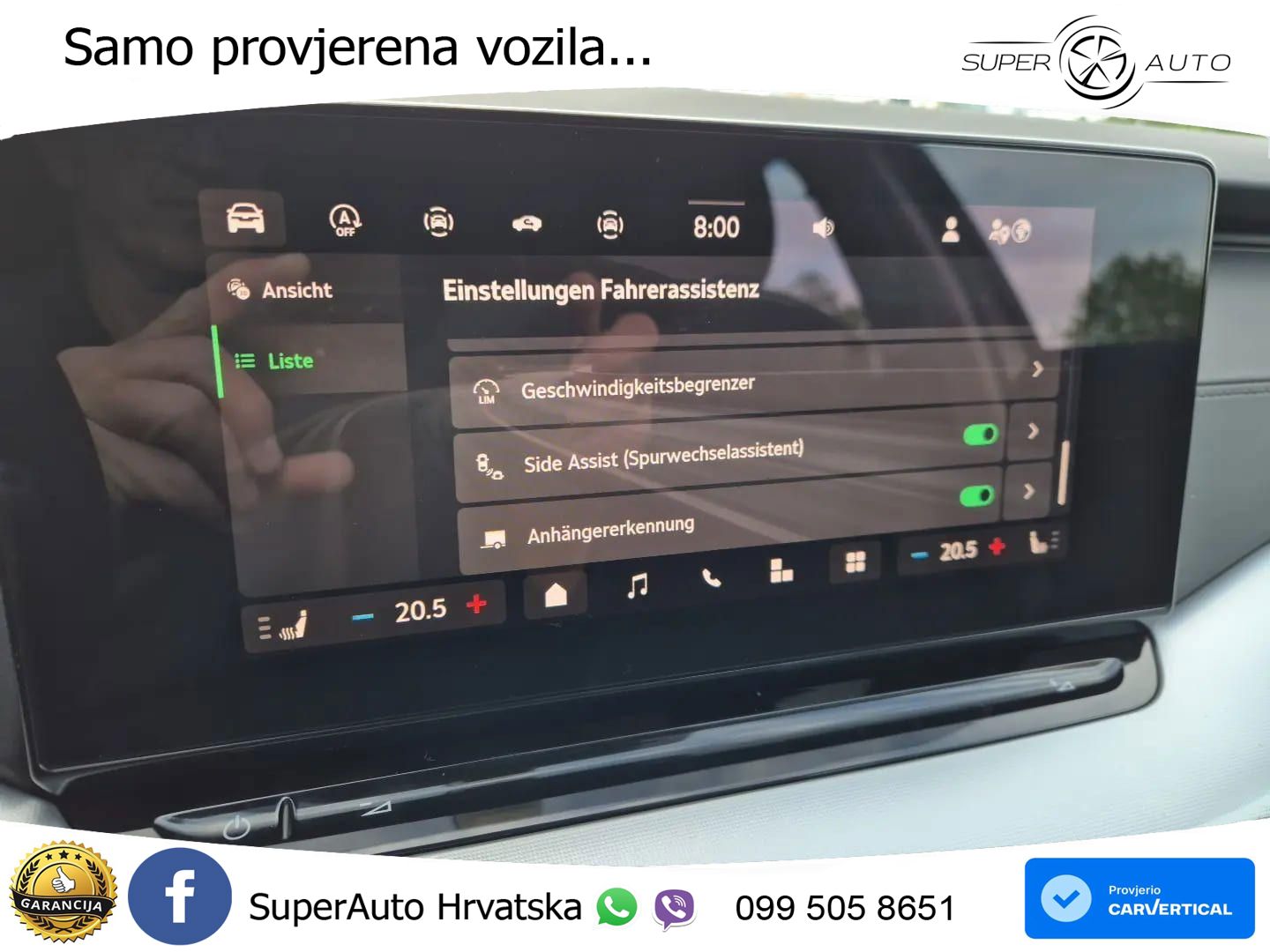 Škoda Octavia Combi 1.5 TSI (150 KS) DSG Selection LED+GR SJED+ACC
