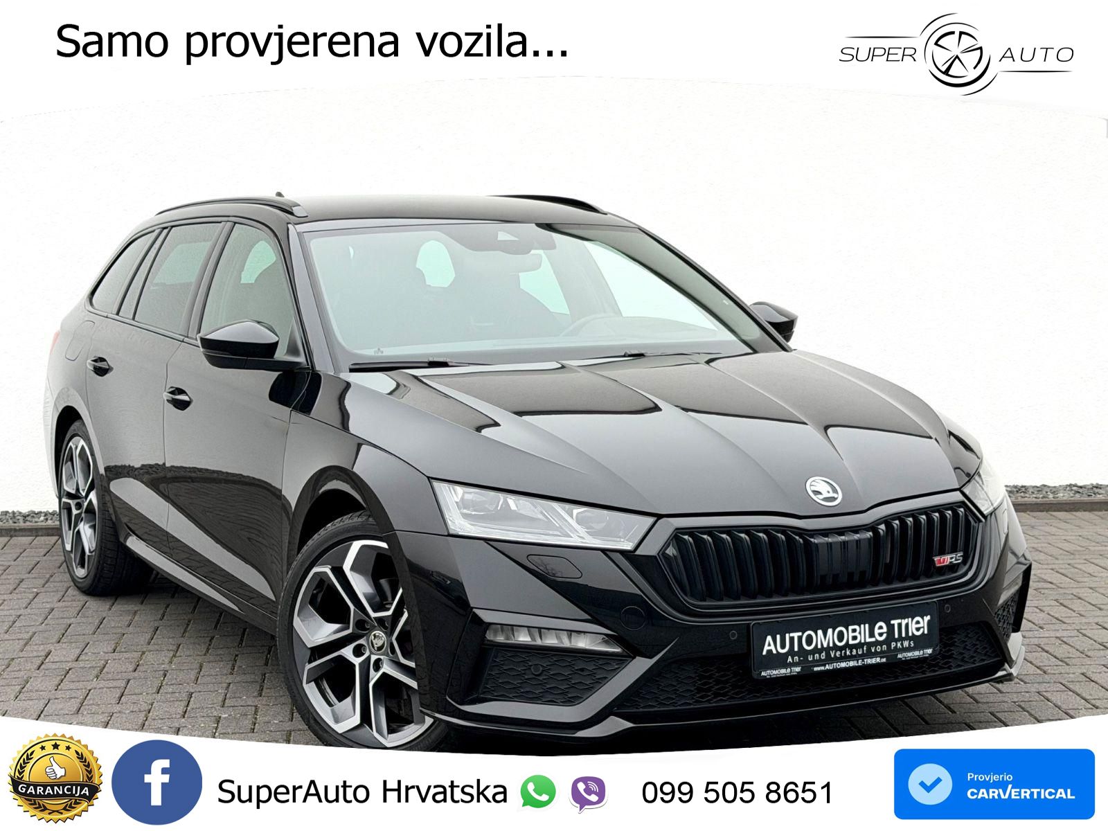 Škoda Octavia Combi RS 2.0 TDI (200 KS) 4x4 DSG