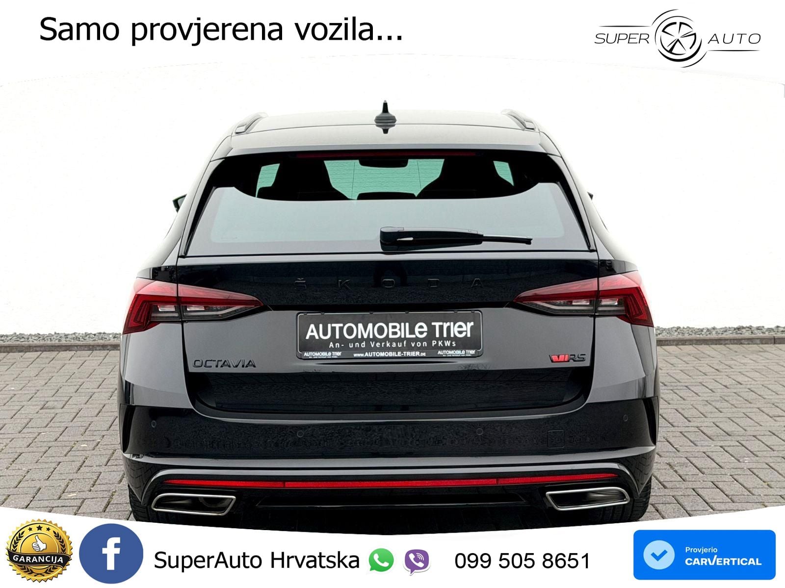 Škoda Octavia Combi RS 2.0 TDI (200 KS) 4x4 DSG