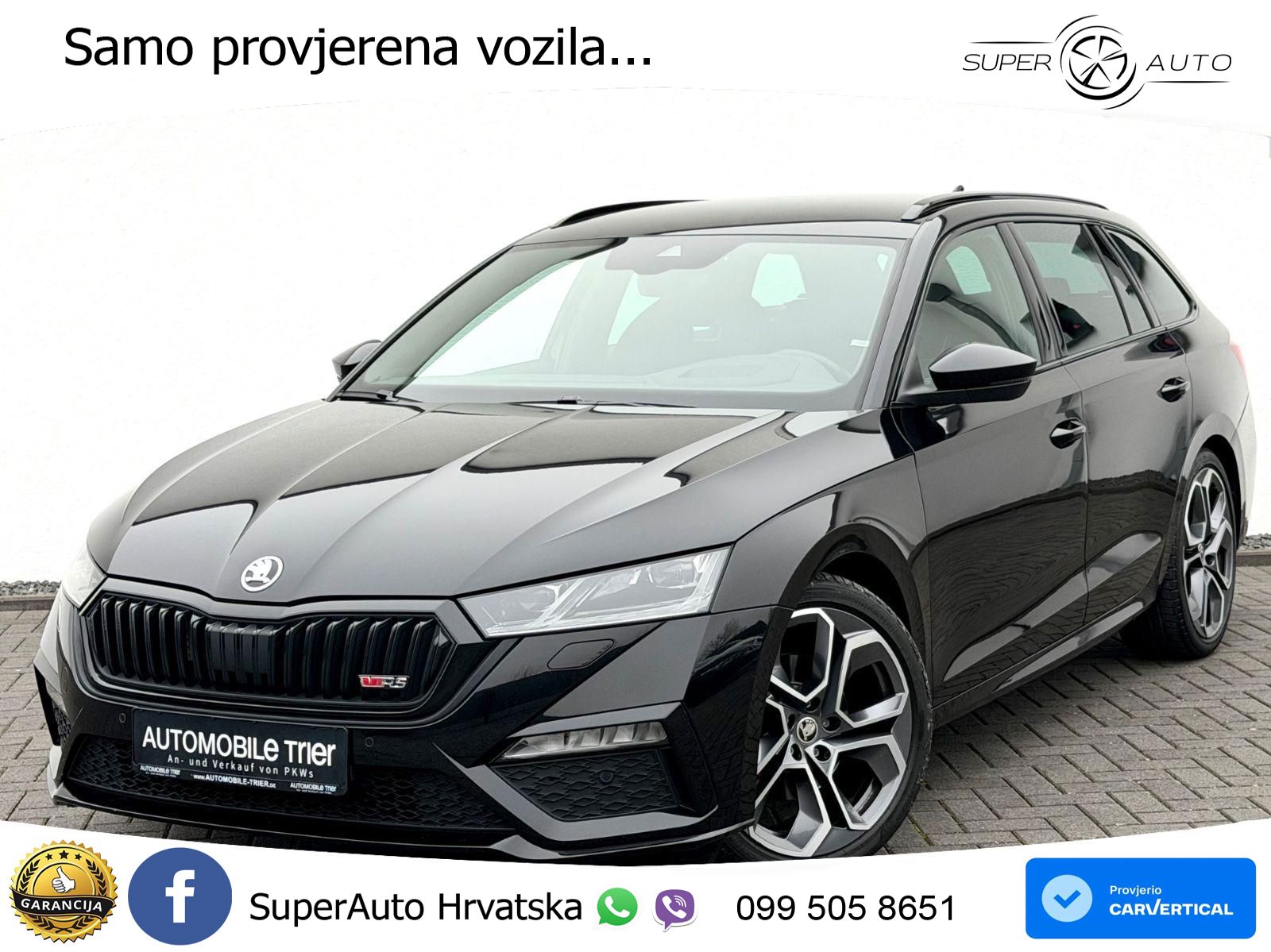 Škoda Octavia Combi RS 2.0 TDI (200 KS) 4x4 DSG