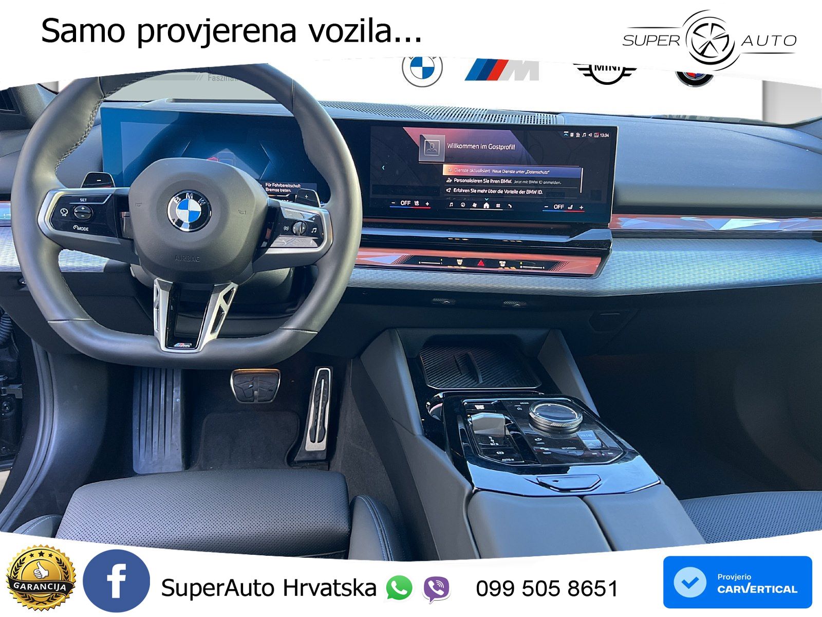 BMW 520d Touring (197 KS) xDrive Steptronic M Sport LED+GR SJED+ACC