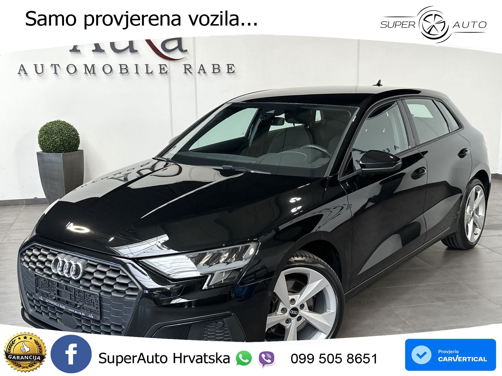 Audi A3 35 TDI (150 KS) S tronic