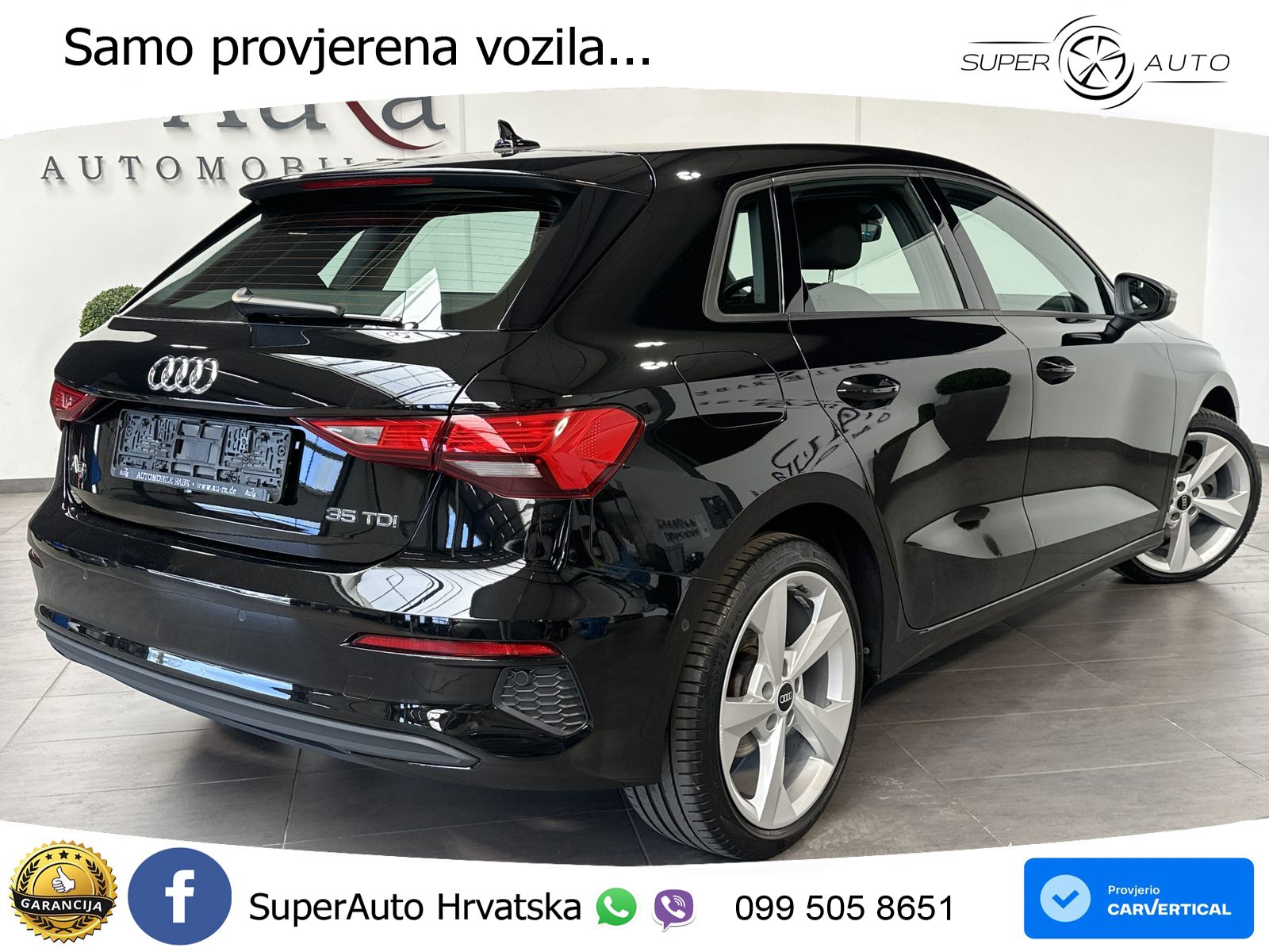 Audi A3 35 TDI (150 KS) S tronic
