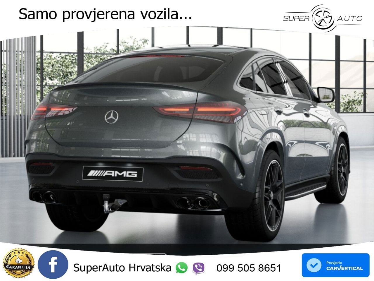 Mercedes AMG GLE 53 (435 KS) EQ Boost 4MATIC+ AMG SPEEDSHIFT TCT 9G LED+GR SJED+ACC