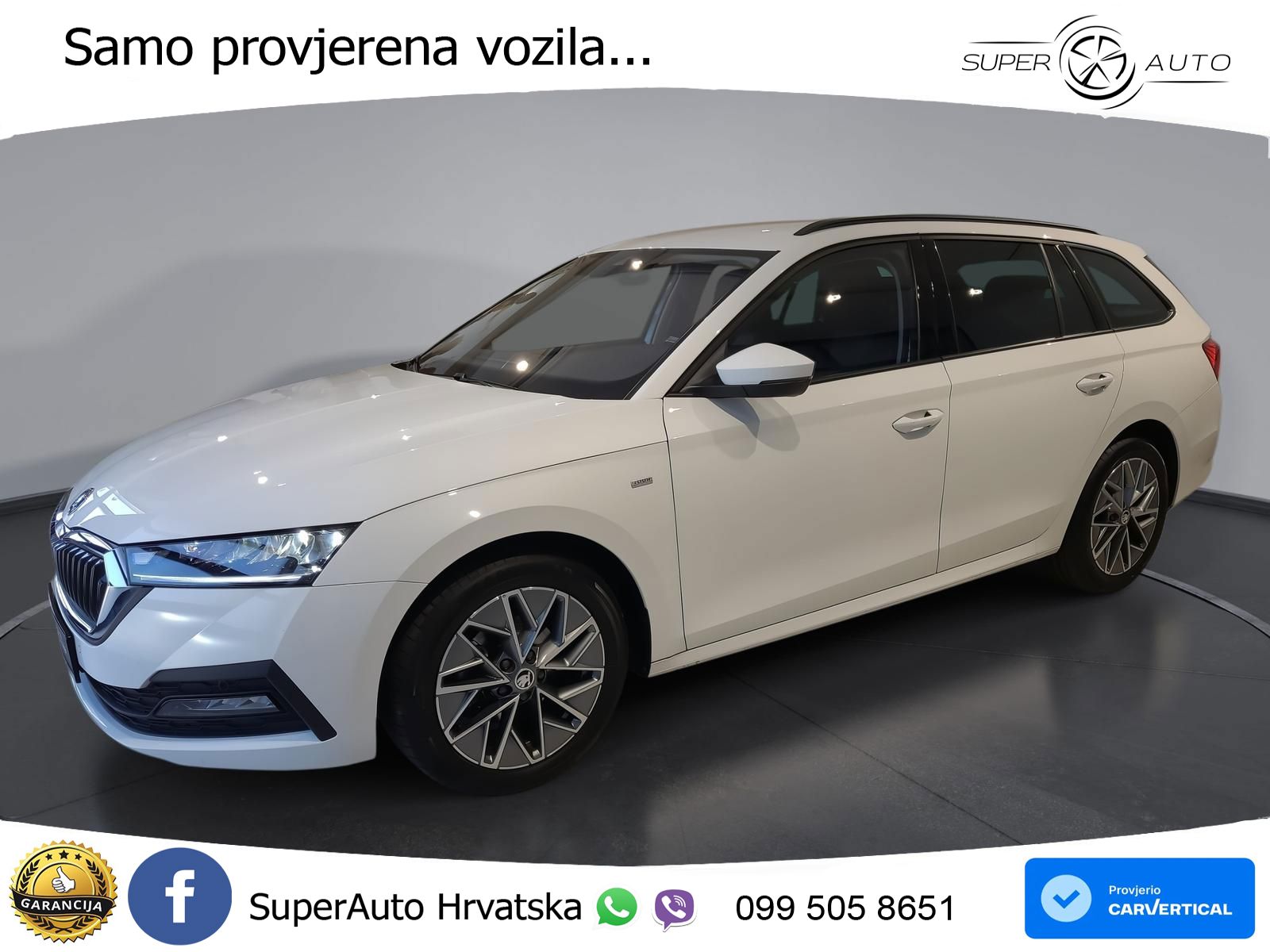 Škoda Octavia Combi 1.5 TSI EVO e-TEC (150 KS) DSG LED+GR SJED+ACC