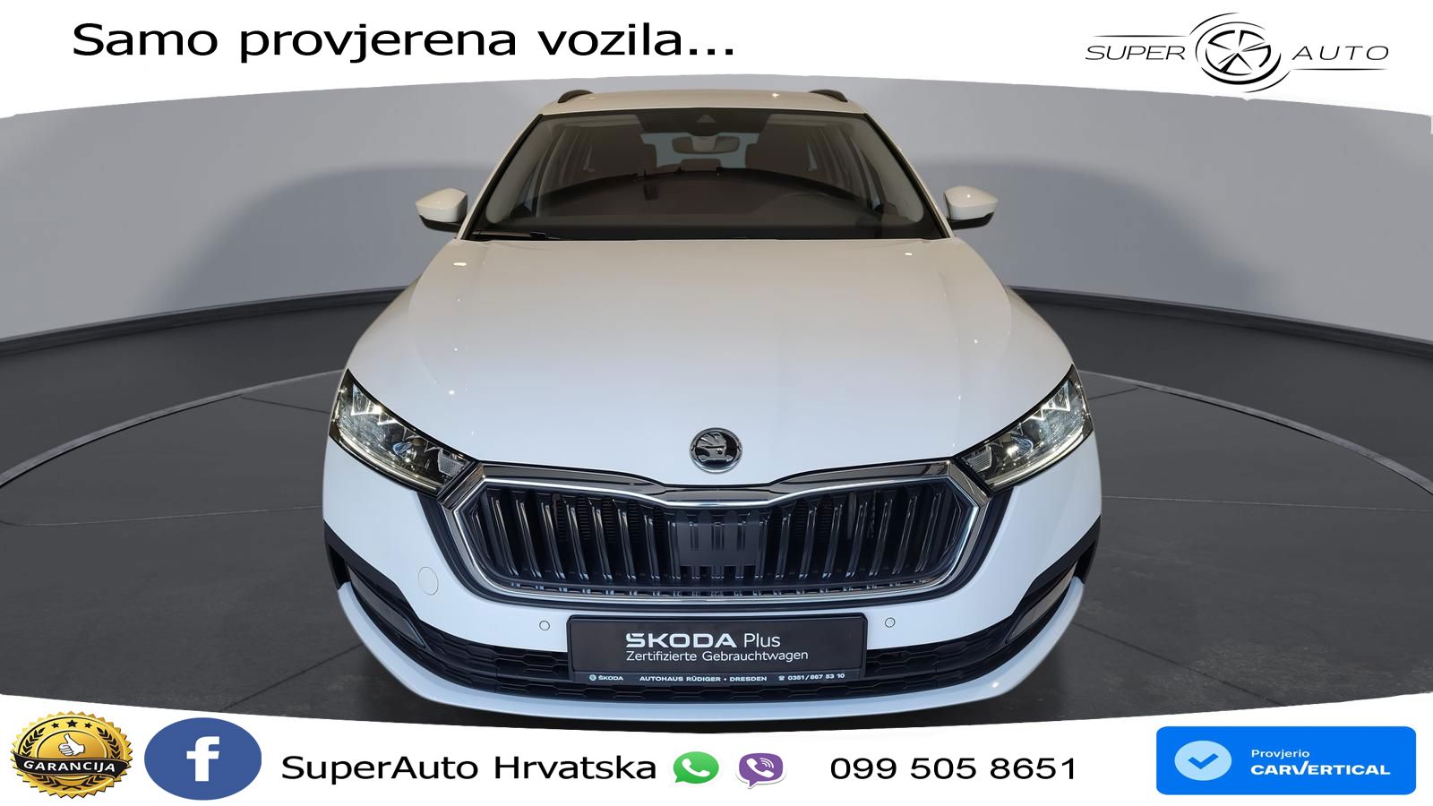 Škoda Octavia Combi 1.5 TSI EVO e-TEC (150 KS) DSG LED+GR SJED+ACC