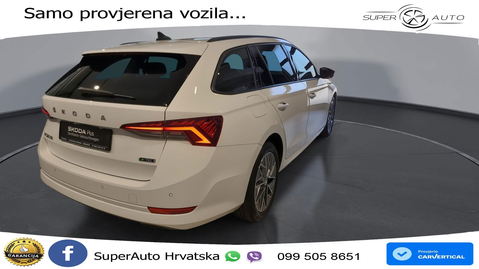 Škoda Octavia Combi 1.5 TSI EVO e-TEC (150 KS) DSG LED+GR SJED+ACC