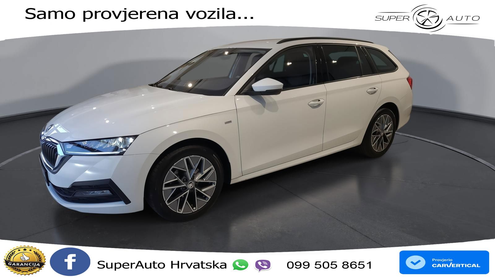 Škoda Octavia Combi 1.5 TSI EVO e-TEC (150 KS) DSG LED+GR SJED+ACC