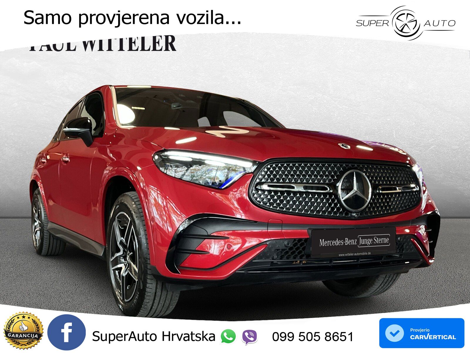 Mercedes GLC Coupe 300e (313 KS) 4MATIC 9G-TRONIC AMG LED+GR SJED+ACC