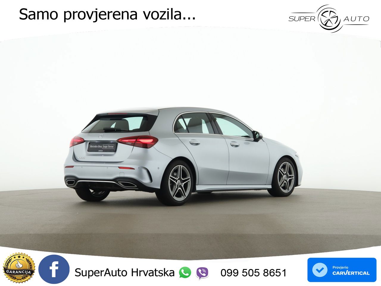 Mercedes-Benz A 200 7G-DCT AMG LED+GR SJED+ACC