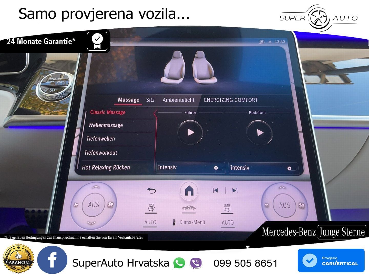 Mercedes S 580 V8 (503 KS) EQ Boost 4MATIC 9G-TRONIC Manufaktur ACC+HEAD+4xGR SJED+360+PANO