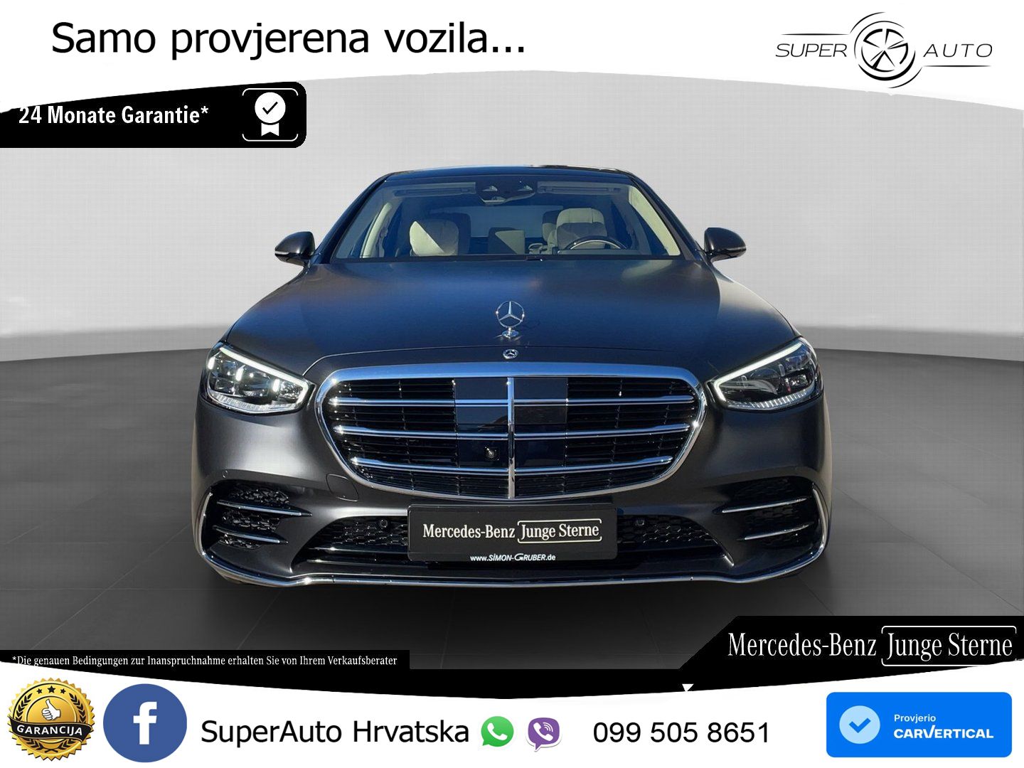 Mercedes S 580 V8 (503 KS) EQ Boost 4MATIC 9G-TRONIC Manufaktur ACC+HEAD+4xGR SJED+360+PANO