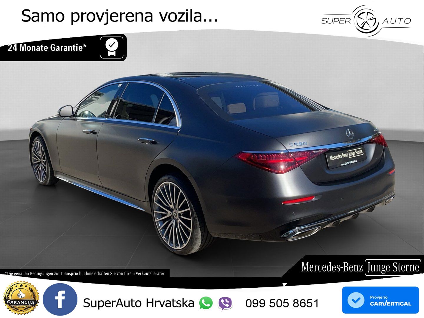 Mercedes S 580 V8 (503 KS) EQ Boost 4MATIC 9G-TRONIC Manufaktur ACC+HEAD+4xGR SJED+360+PANO