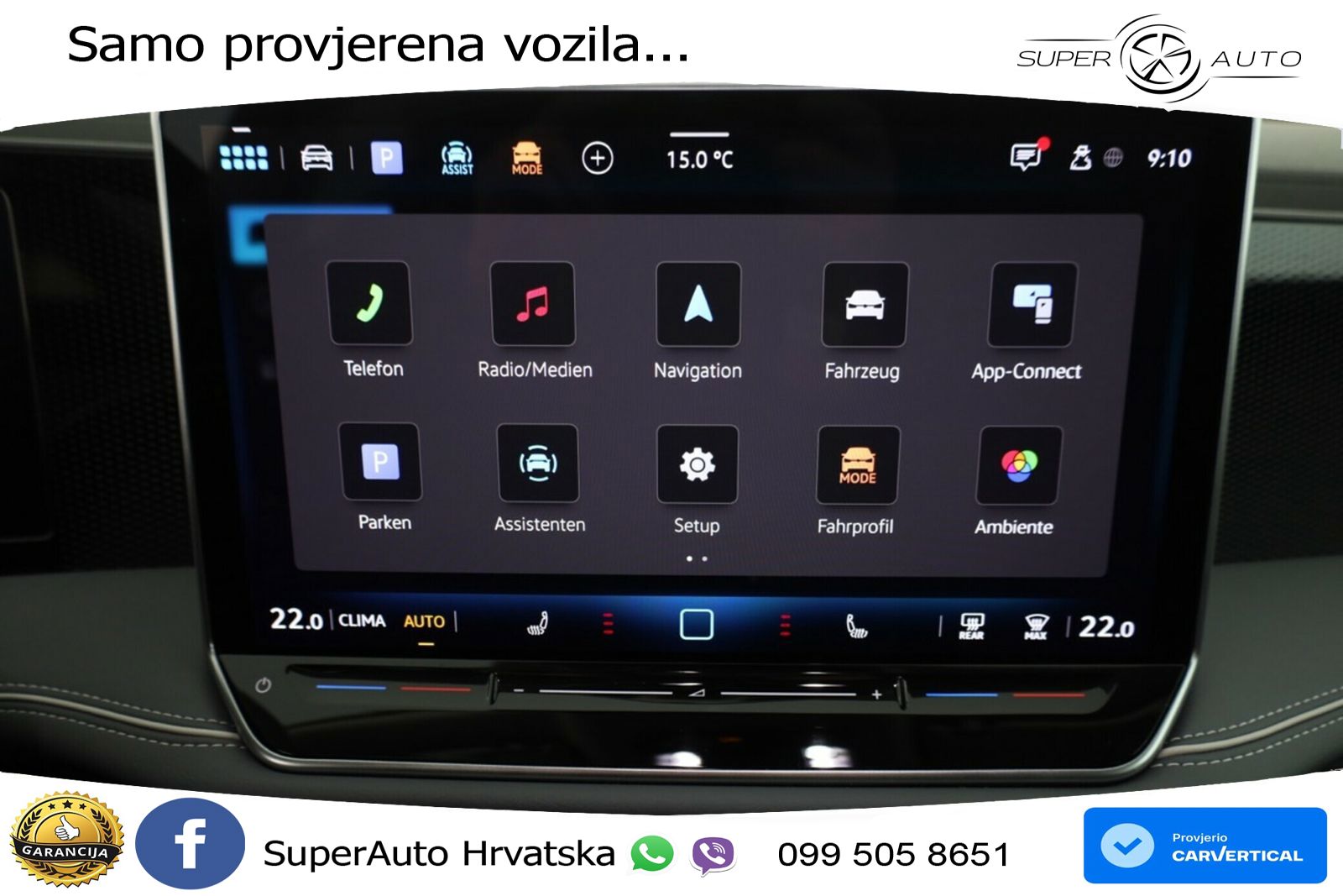 Volkswagen Passat Variant 1.5 eTSI (150 KS) DSG Business LED+GR SJED+ACC