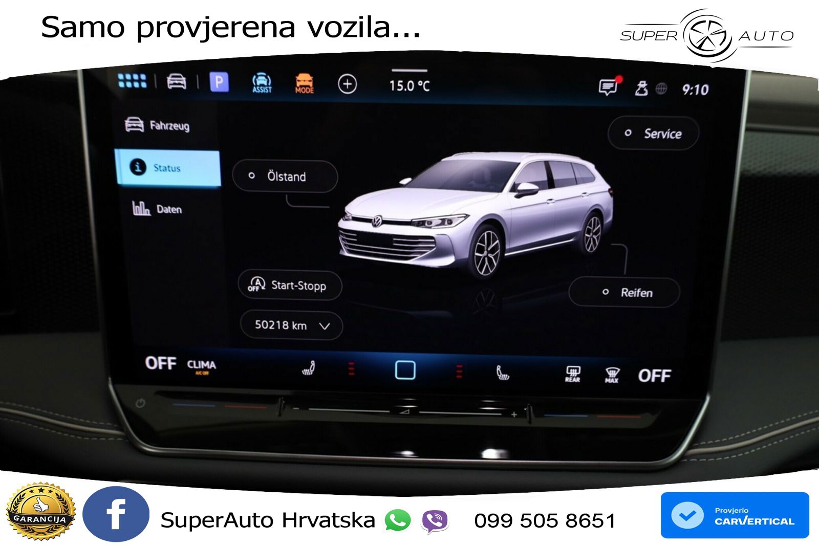 Volkswagen Passat Variant 1.5 eTSI (150 KS) DSG Business LED+GR SJED+ACC
