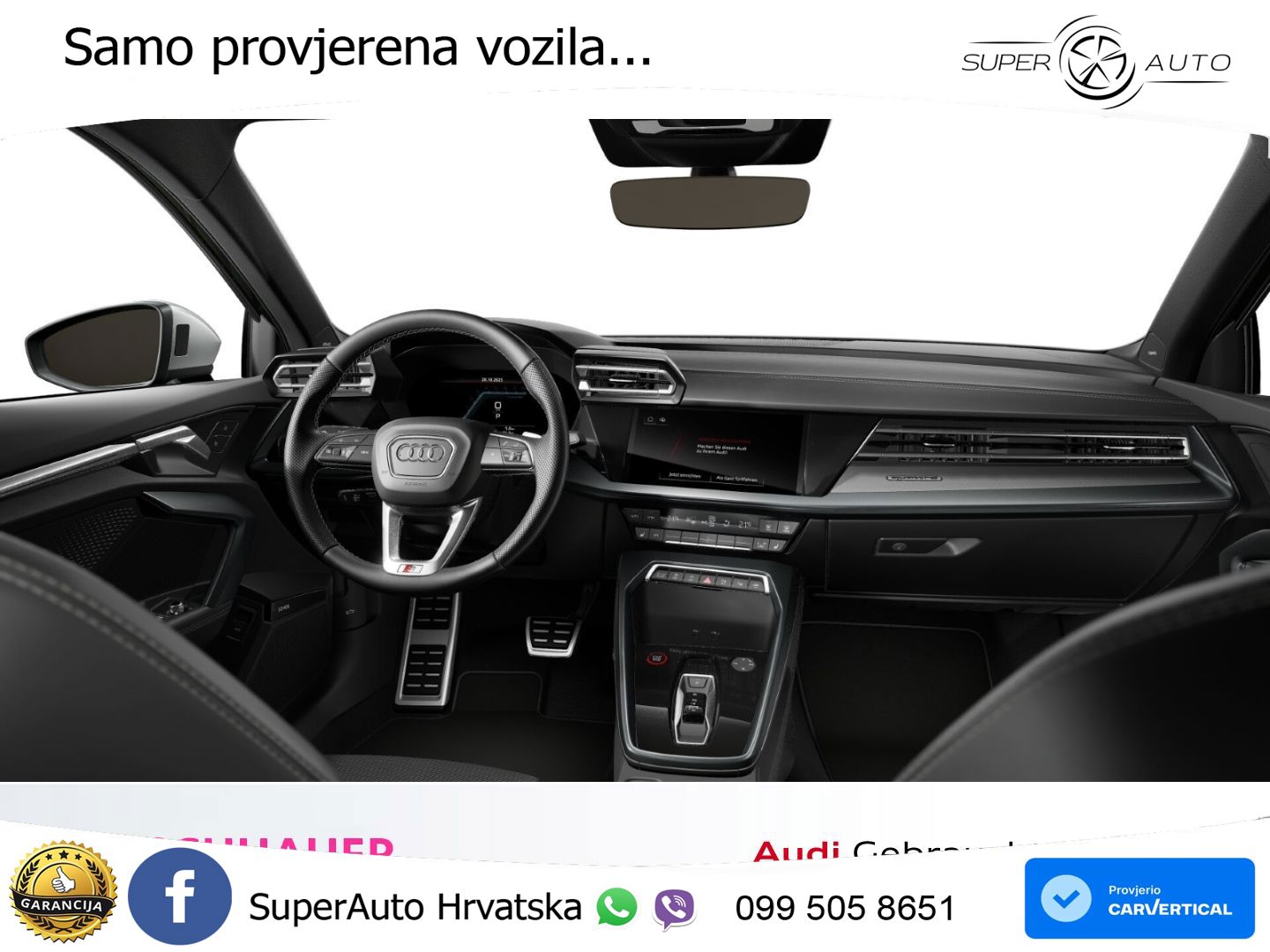 Audi S3 Limuzina 2.0 TFSI (333 KS) quattro S tronic MATRIX+GR SJED+KAM