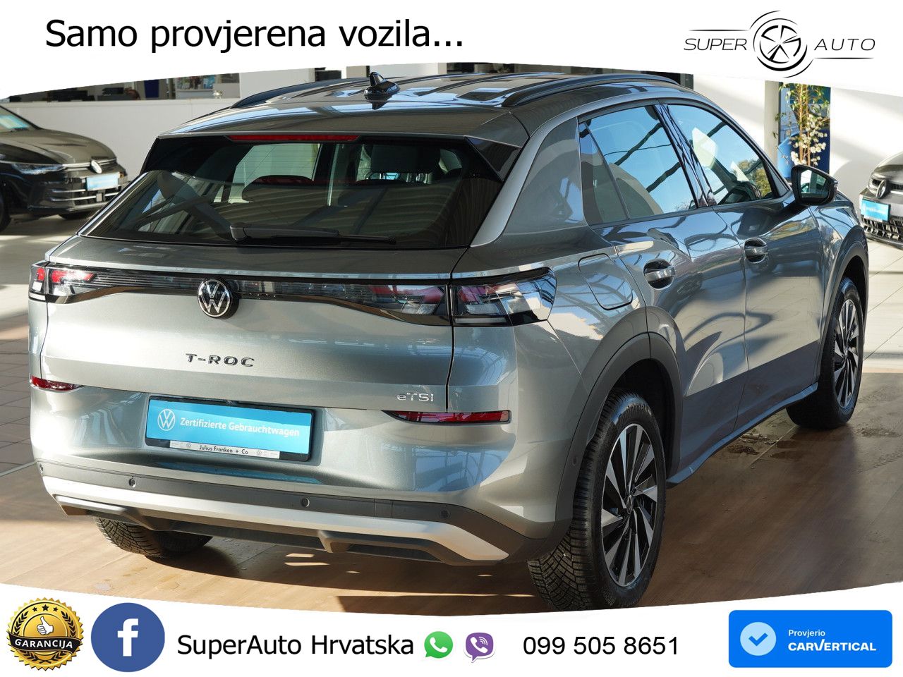 Volkswagen T-Roc 1.5 eTSI (116 KS)  DSG LED+GR SJED+ACC
