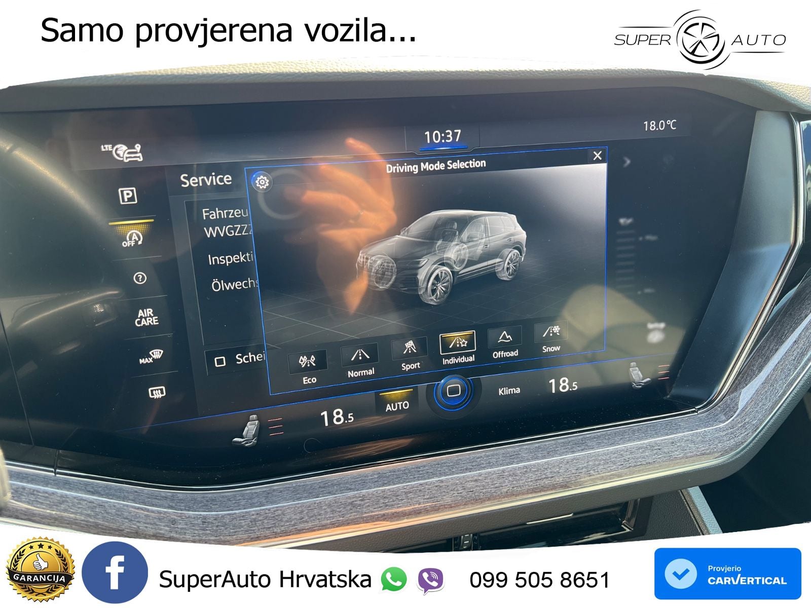Volkswagen Touareg 3.0 V6 TDI (231 KS) 4MOTION Tiptronic LED+GR SJED+ACC