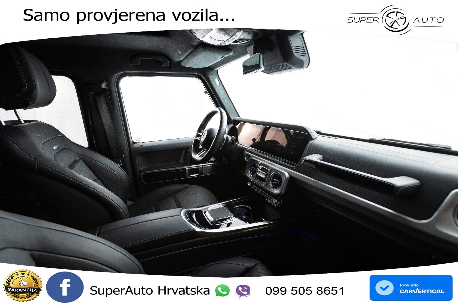Mercedes AMG G 63 Long V8 (585 KS) 4MATIC 9G-TRONIC AMG SPEEDSHIFT TCT Manufaktur LED+GR SJED+ACC
