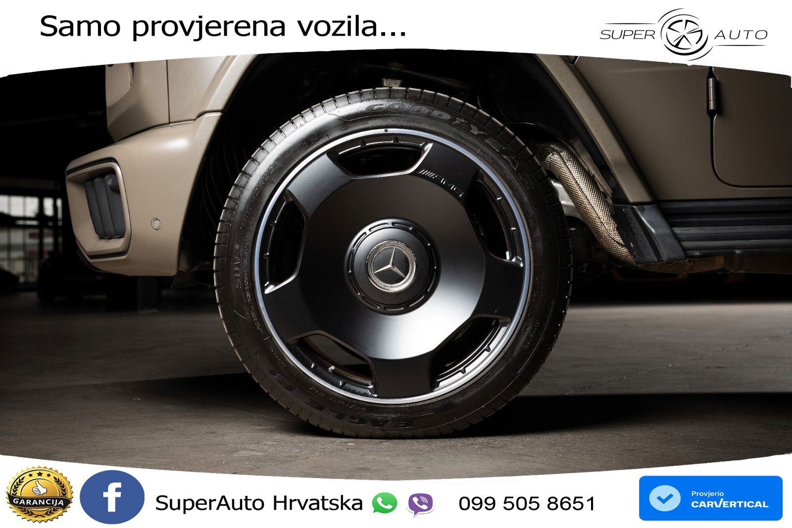 Mercedes AMG G 63 Long V8 (585 KS) 4MATIC 9G-TRONIC AMG SPEEDSHIFT TCT Manufaktur LED+GR SJED+ACC