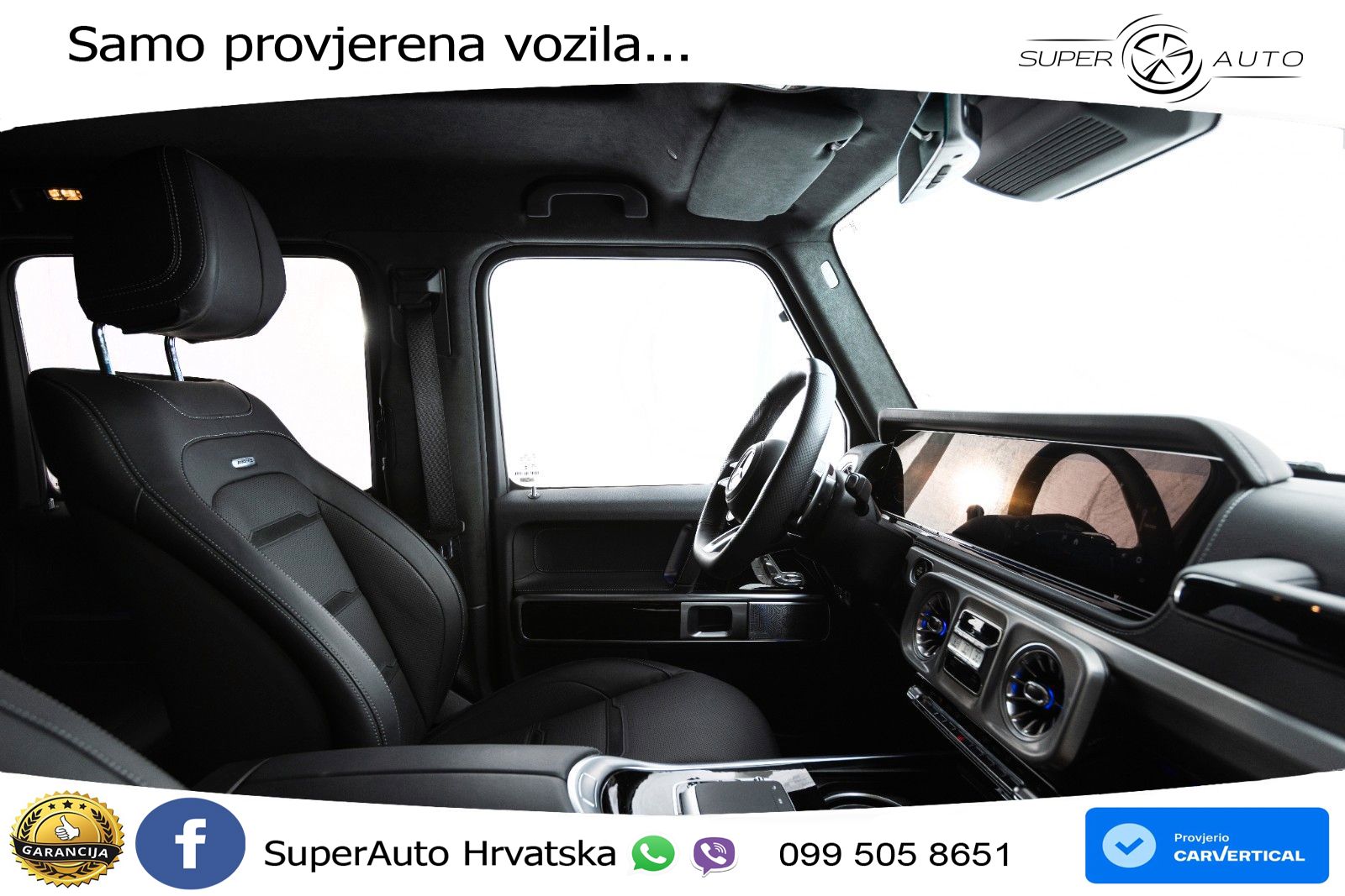 Mercedes AMG G 63 Long V8 (585 KS) 4MATIC 9G-TRONIC AMG SPEEDSHIFT TCT Manufaktur LED+GR SJED+ACC