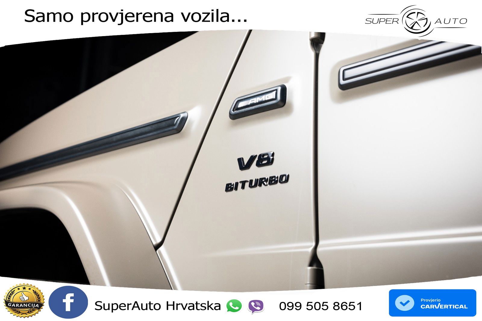 Mercedes AMG G 63 Long V8 (585 KS) 4MATIC 9G-TRONIC AMG SPEEDSHIFT TCT Manufaktur LED+GR SJED+ACC