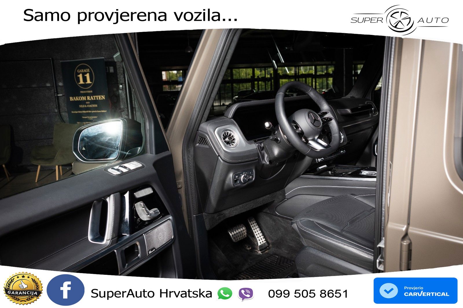 Mercedes AMG G 63 Long V8 (585 KS) 4MATIC 9G-TRONIC AMG SPEEDSHIFT TCT Manufaktur LED+GR SJED+ACC