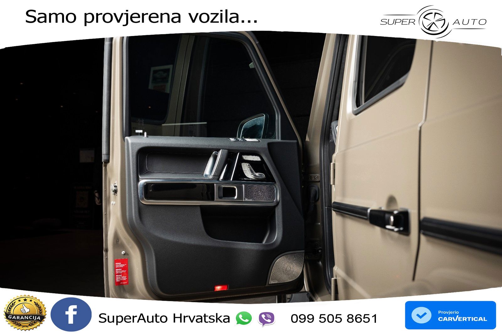 Mercedes AMG G 63 Long V8 (585 KS) 4MATIC 9G-TRONIC AMG SPEEDSHIFT TCT Manufaktur LED+GR SJED+ACC