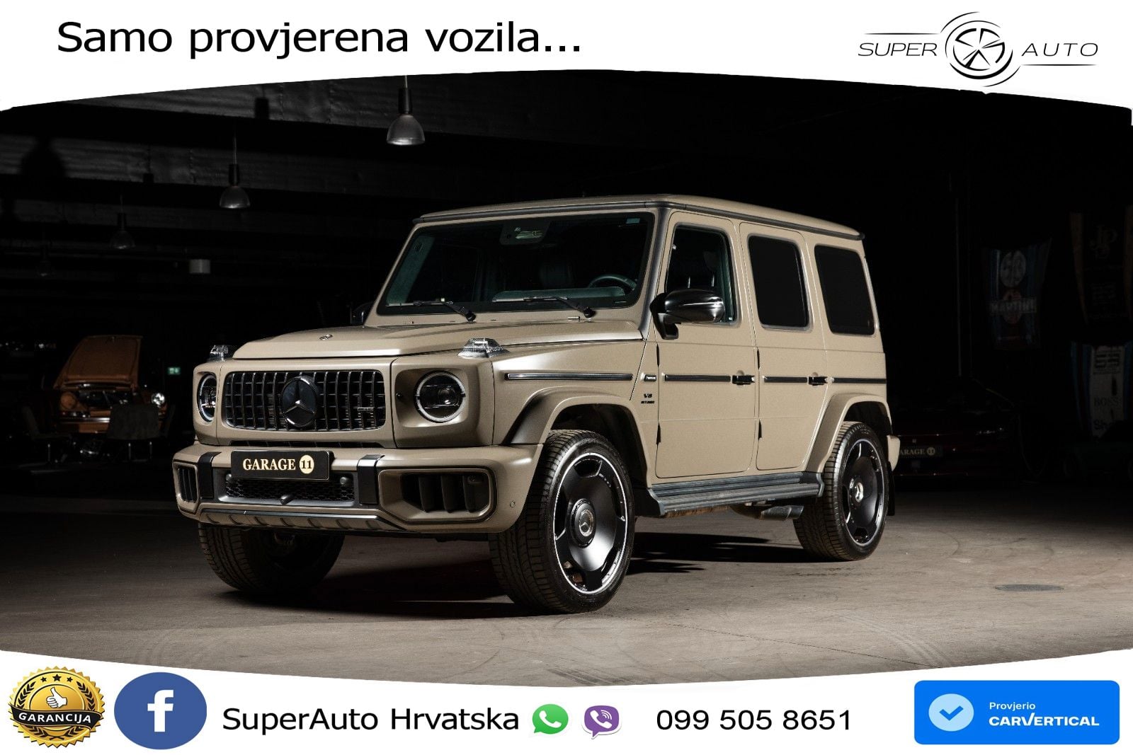Mercedes AMG G 63 Long V8 (585 KS) 4MATIC 9G-TRONIC AMG SPEEDSHIFT TCT Manufaktur LED+GR SJED+ACC