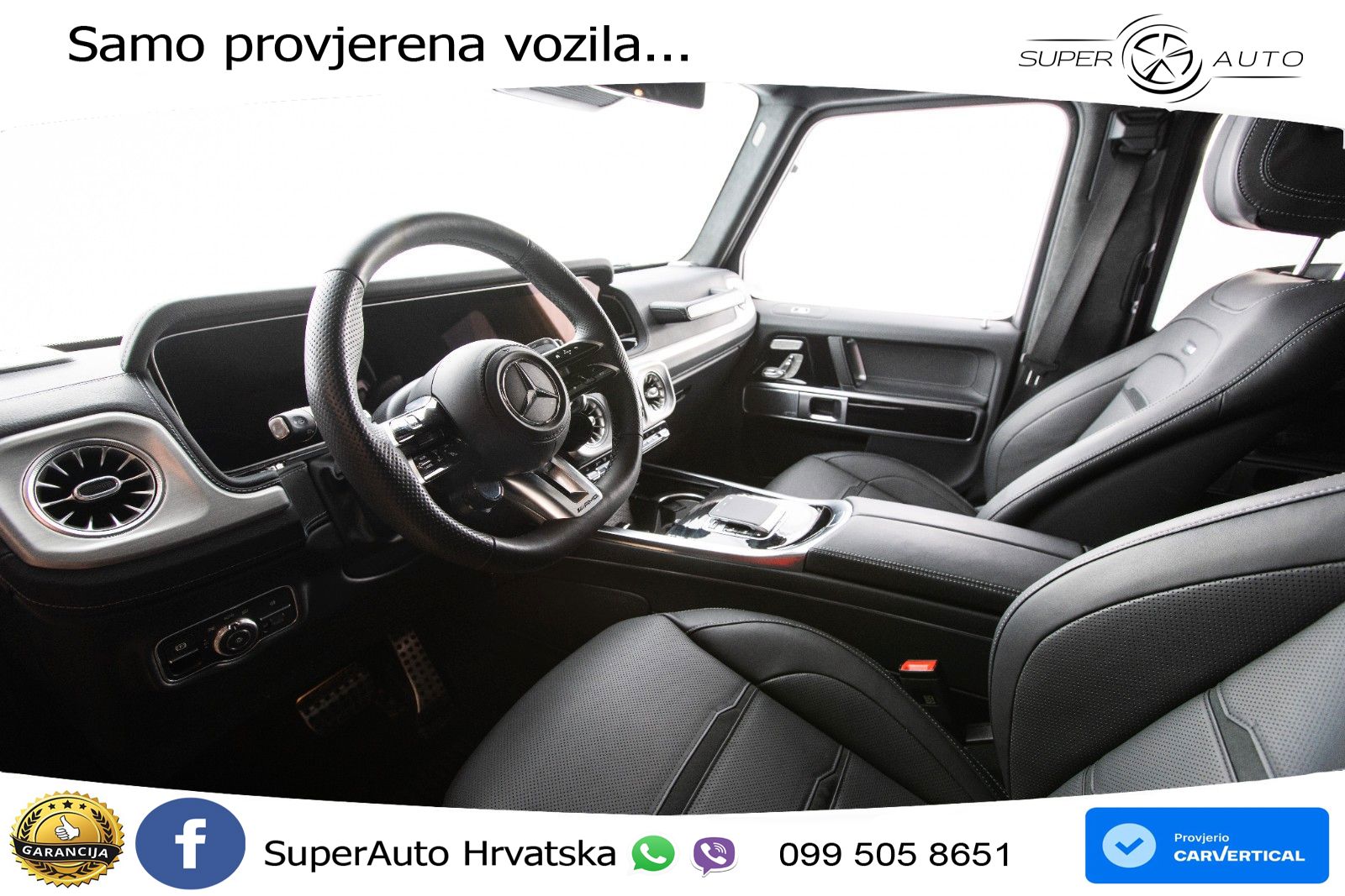 Mercedes AMG G 63 Long V8 (585 KS) 4MATIC 9G-TRONIC AMG SPEEDSHIFT TCT Manufaktur LED+GR SJED+ACC