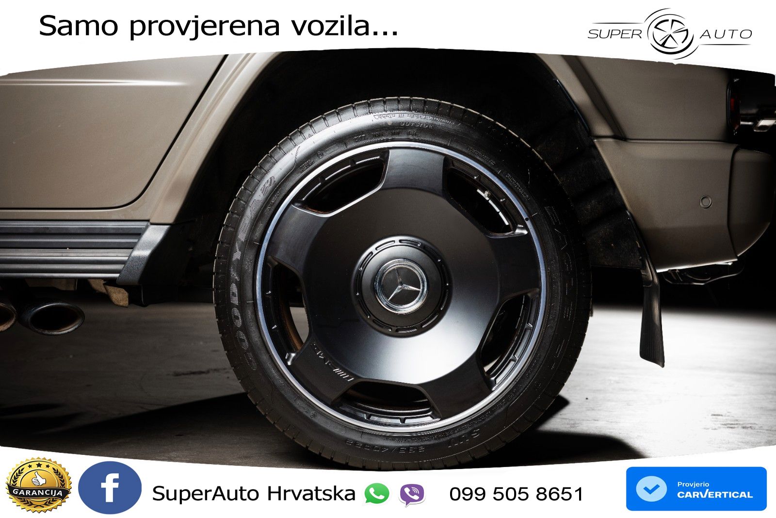 Mercedes AMG G 63 Long V8 (585 KS) 4MATIC 9G-TRONIC AMG SPEEDSHIFT TCT Manufaktur LED+GR SJED+ACC