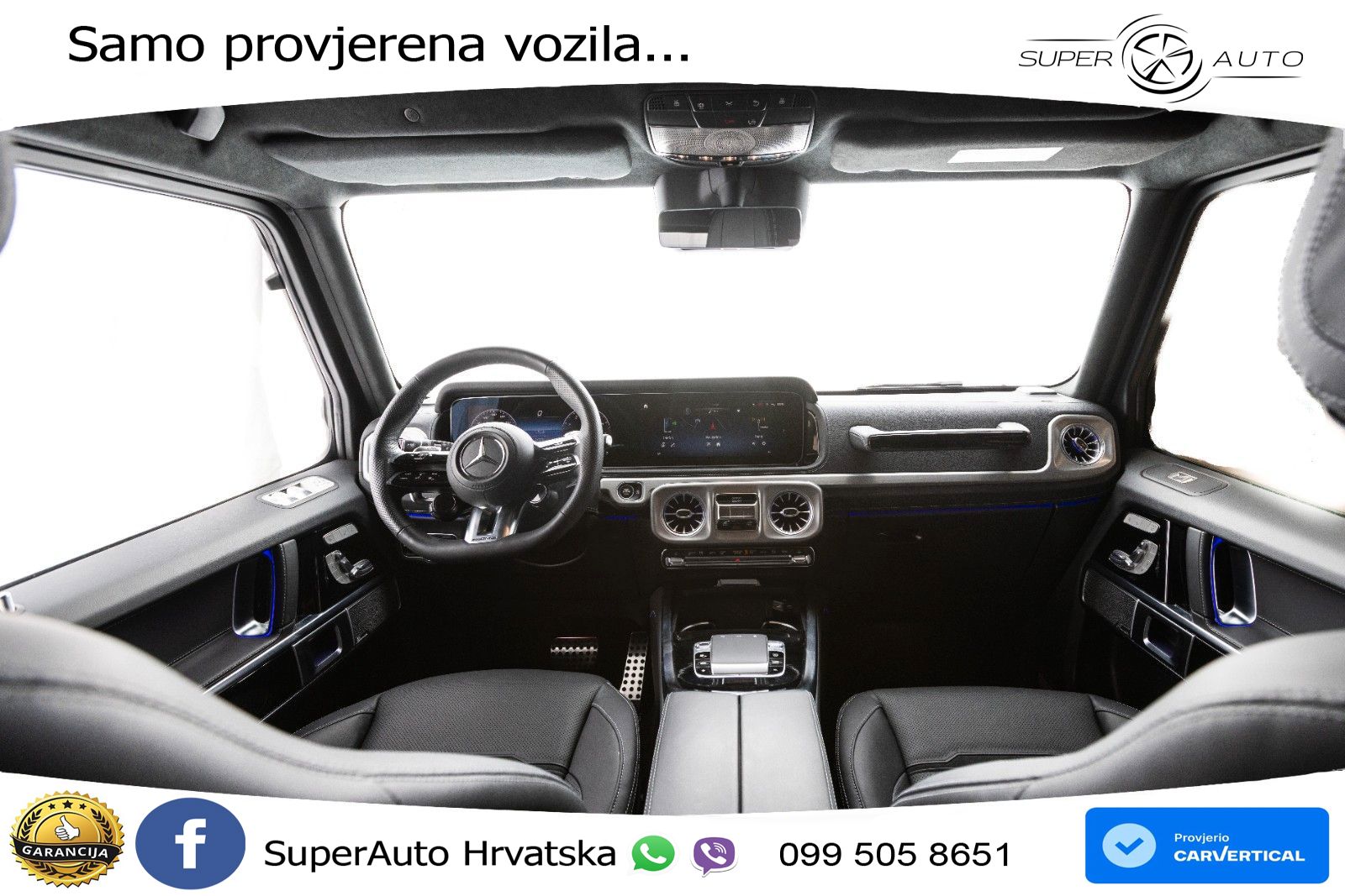 Mercedes AMG G 63 Long V8 (585 KS) 4MATIC 9G-TRONIC AMG SPEEDSHIFT TCT Manufaktur LED+GR SJED+ACC