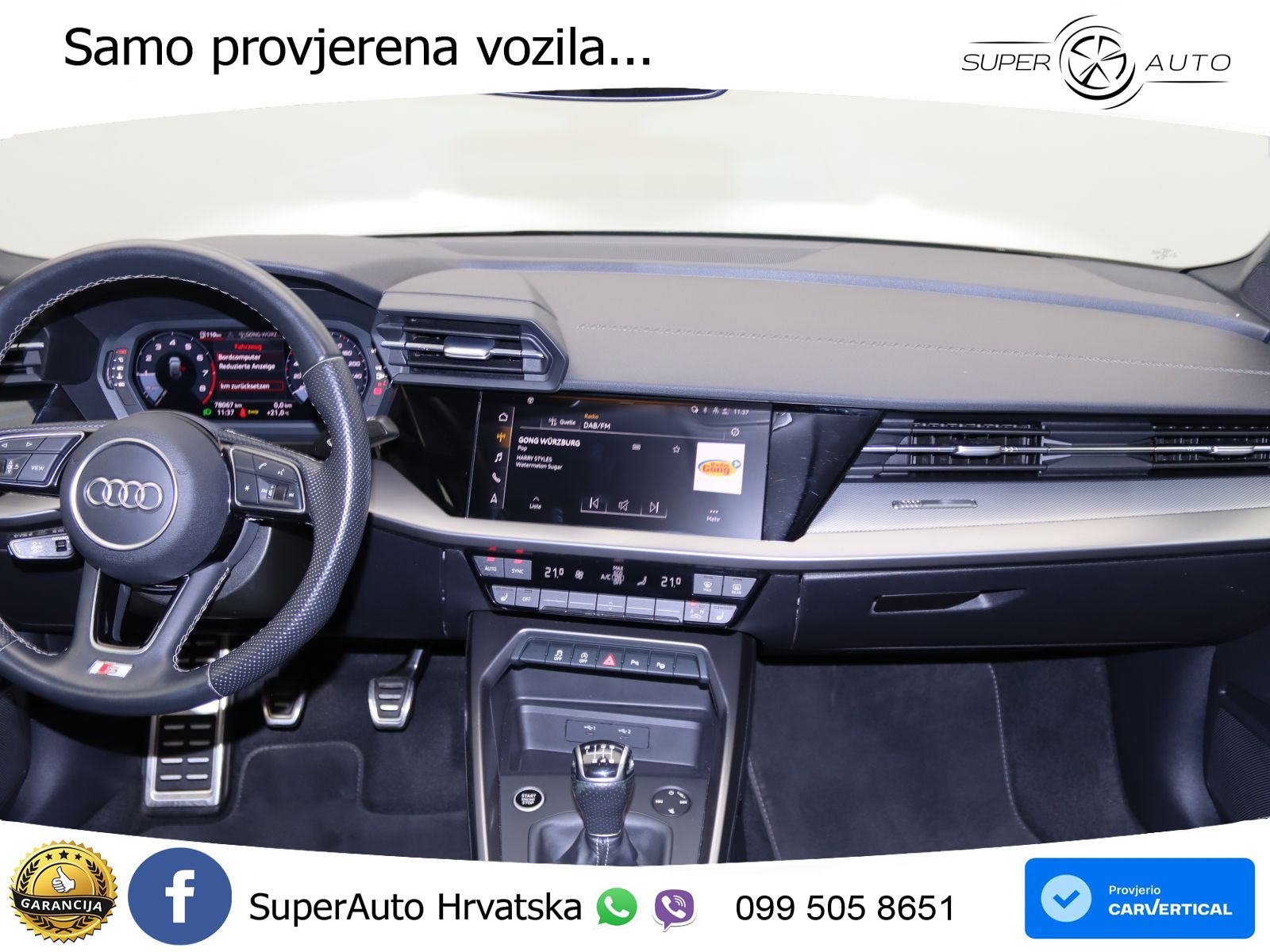 Audi A3 35 TFSI (150 KS) S line