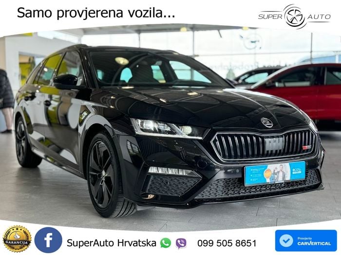 Škoda Octavia Combi RS 2.0 TDI (200 KS) DSG