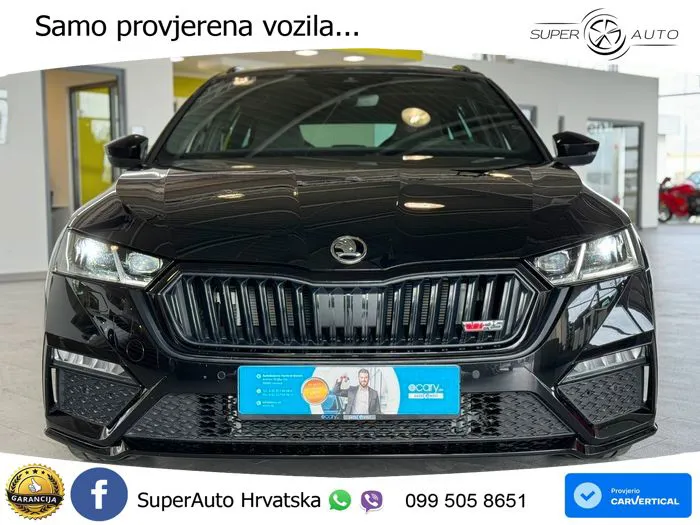 Škoda Octavia Combi RS 2.0 TDI (200 KS) DSG
