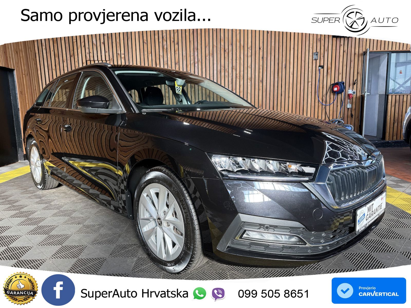 Škoda Octavia Combi 2.0 TDI (150 KS) DSG LED+GR SJED+ACC