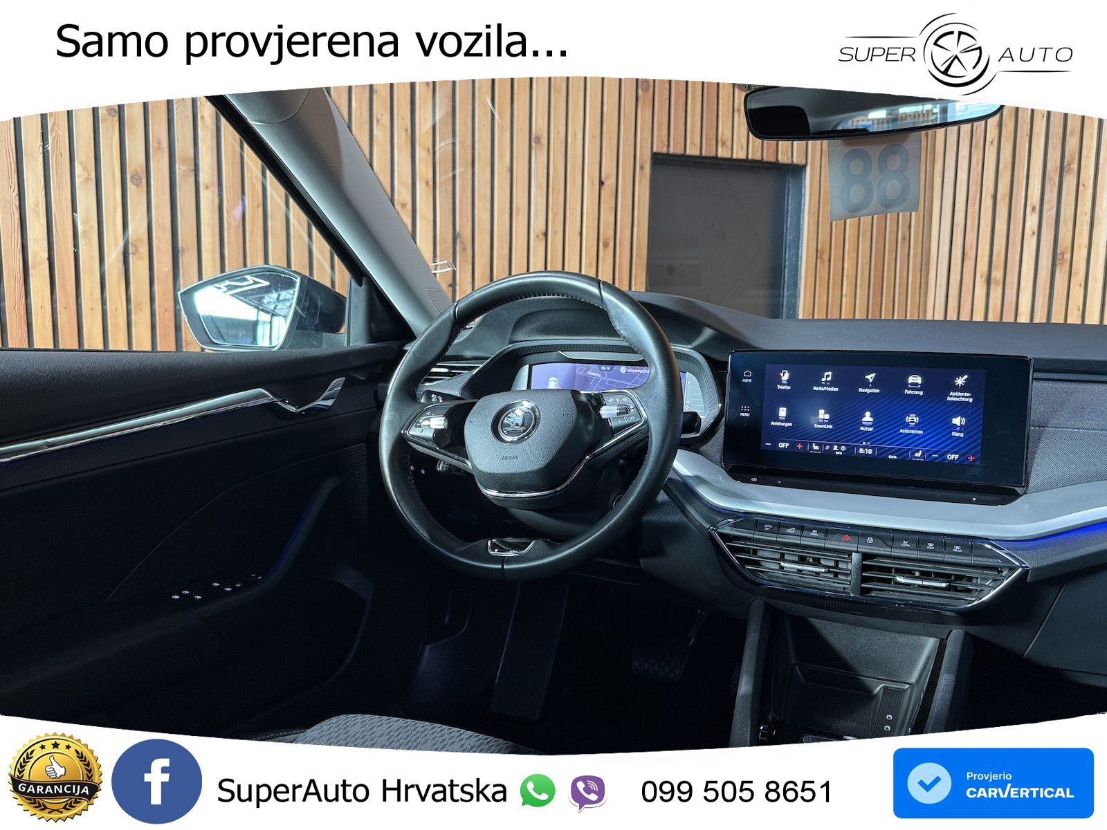 Škoda Octavia Combi 2.0 TDI (150 KS) DSG LED+GR SJED+ACC
