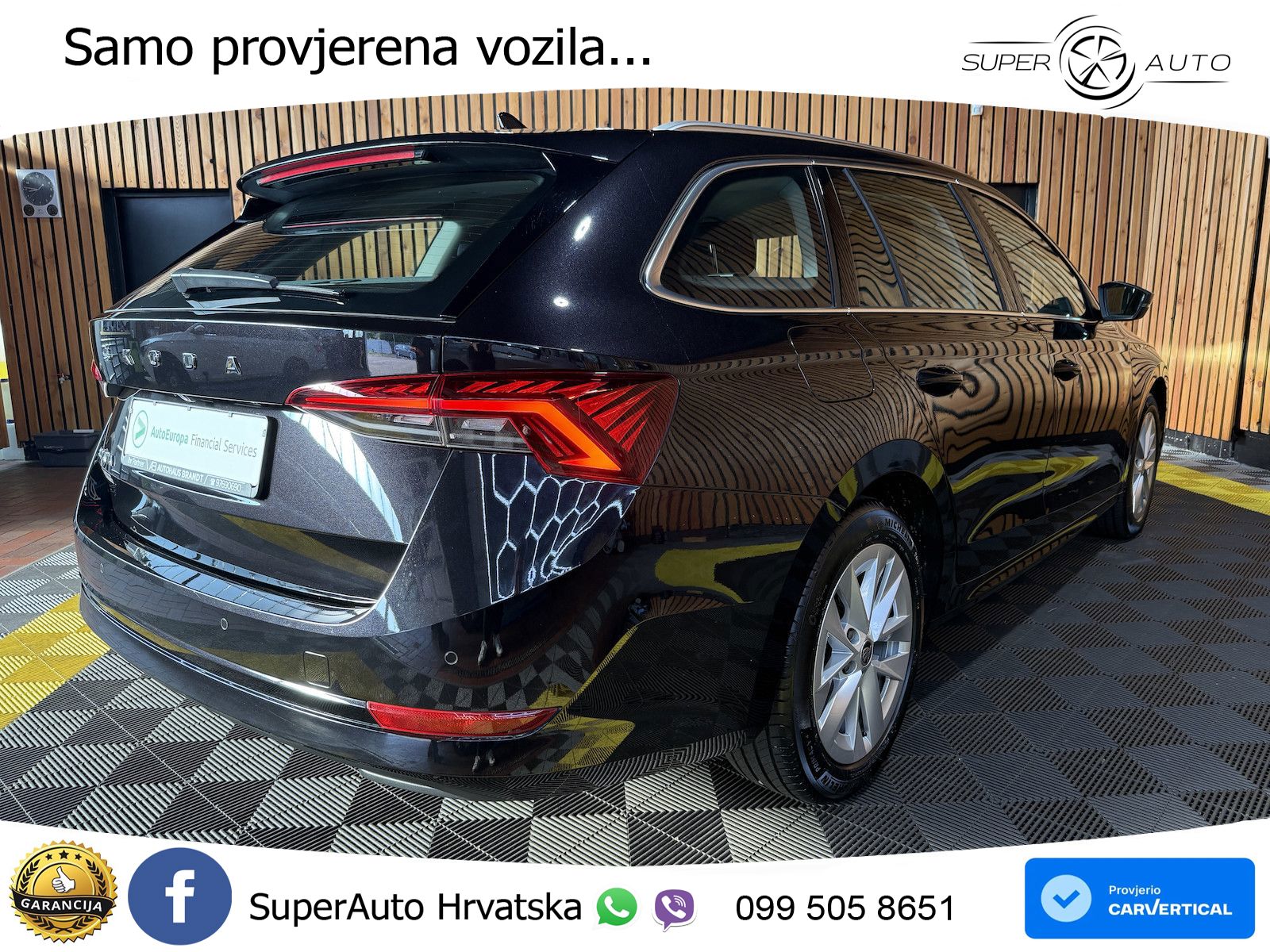Škoda Octavia Combi 2.0 TDI (150 KS) DSG LED+GR SJED+ACC