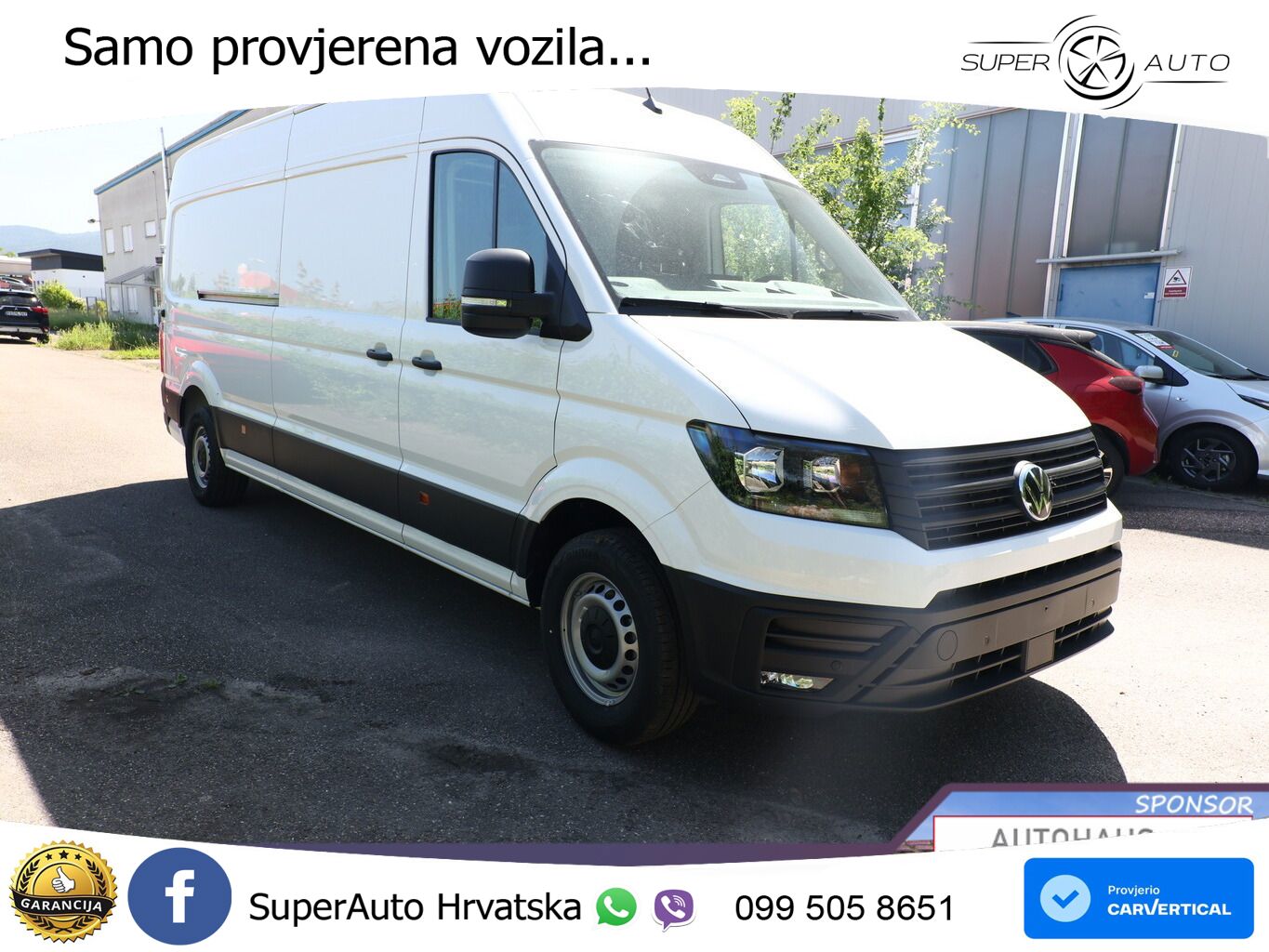 Volkswagen Crafter 35 L4H3 AT8 3S AHK Temp AppCo UVP-43%* 140 KS