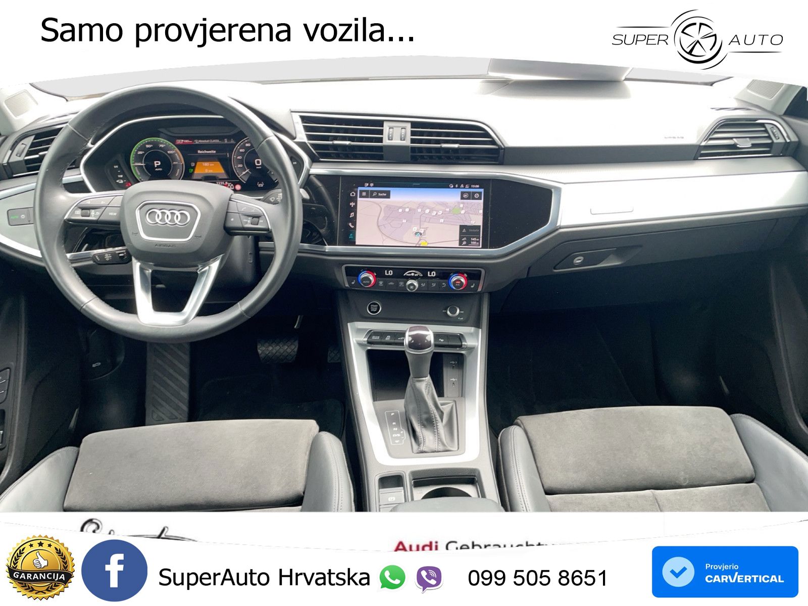 Audi Q3 45 TFSIe (245 KS) S tronic LED+GR SJED+ACC
