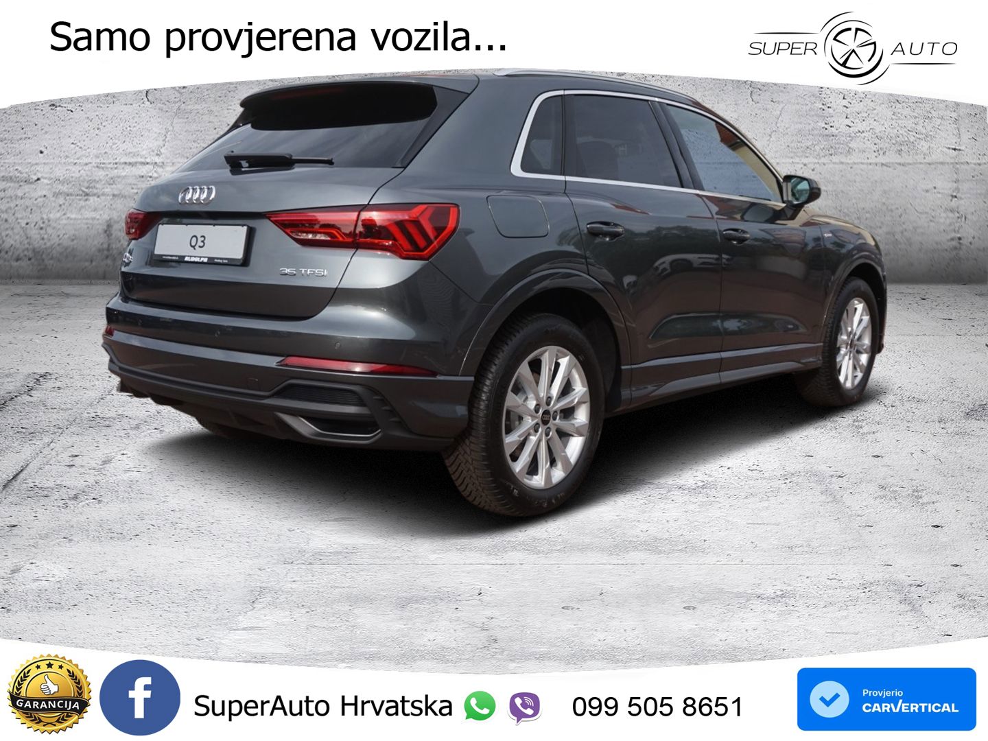 Audi Q3 35 TFSI (150 KS) S tronic S line LED+GR SJED+ACC