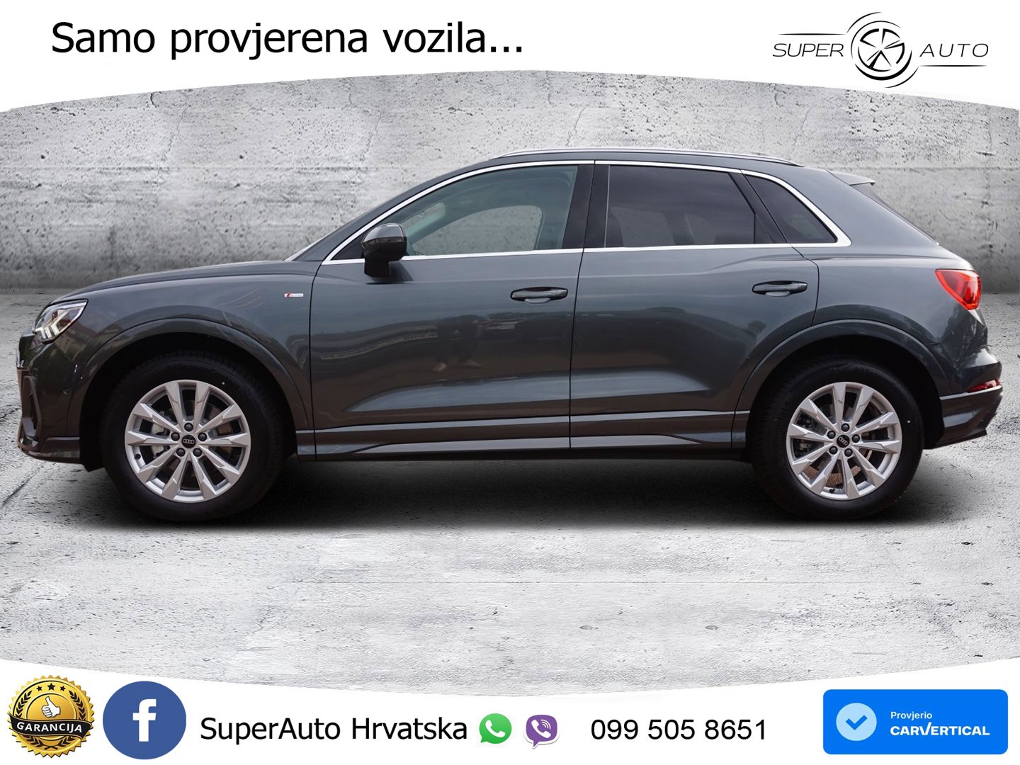 Audi Q3 35 TFSI (150 KS) S tronic S line LED+GR SJED+ACC