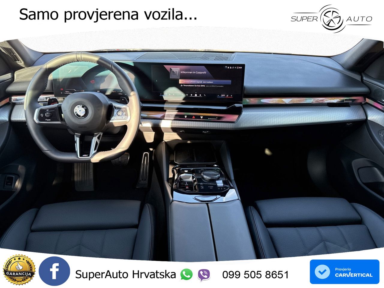 BMW 520i Touring (208 KS) Steptronic M Sport LED+GR SJED+ACC