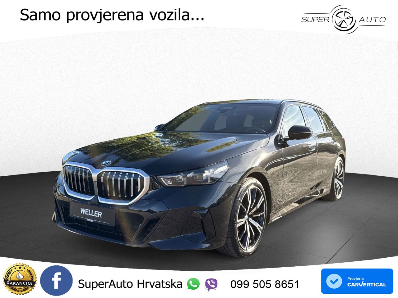 BMW 520i Touring (208 KS) Steptronic M Sport LED+GR SJED+ACC