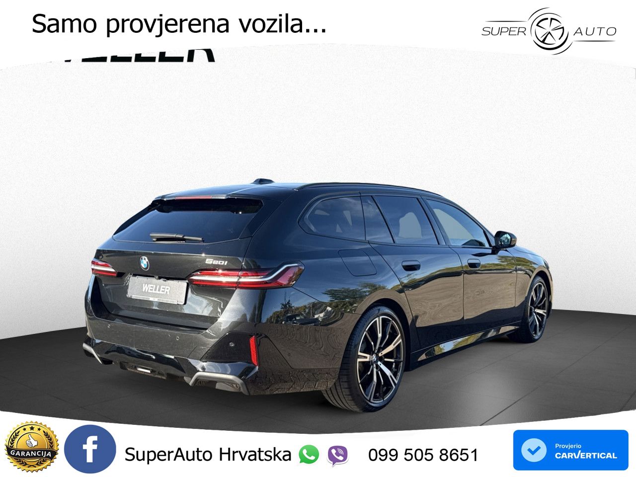 BMW 520i Touring (208 KS) Steptronic M Sport LED+GR SJED+ACC