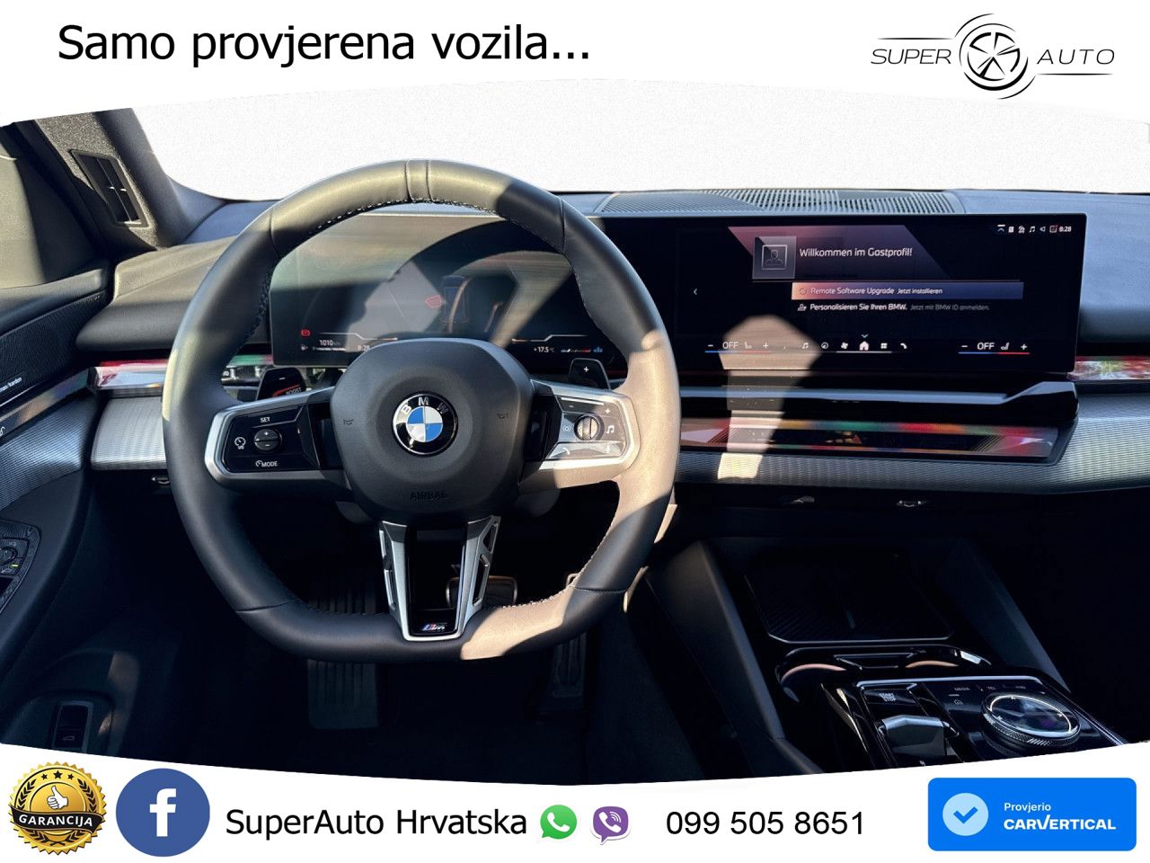 BMW 520i Touring (208 KS) Steptronic M Sport LED+GR SJED+ACC